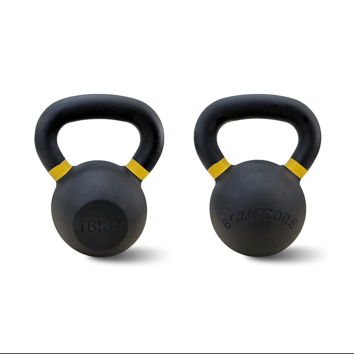 Kettlebell Iron de 4 kg à 40 kg (BNC)-Kettlebell-BoxN'Core-16 kg-Leaderfit’ Equipement