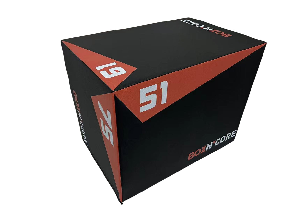 SOFT PLYOBOX - 3 EN 1 - 51x61x75 cm (MARQUAGE)-Boîte Plyométrique-Leaderfit' Équipement-Leaderfit’ Equipement