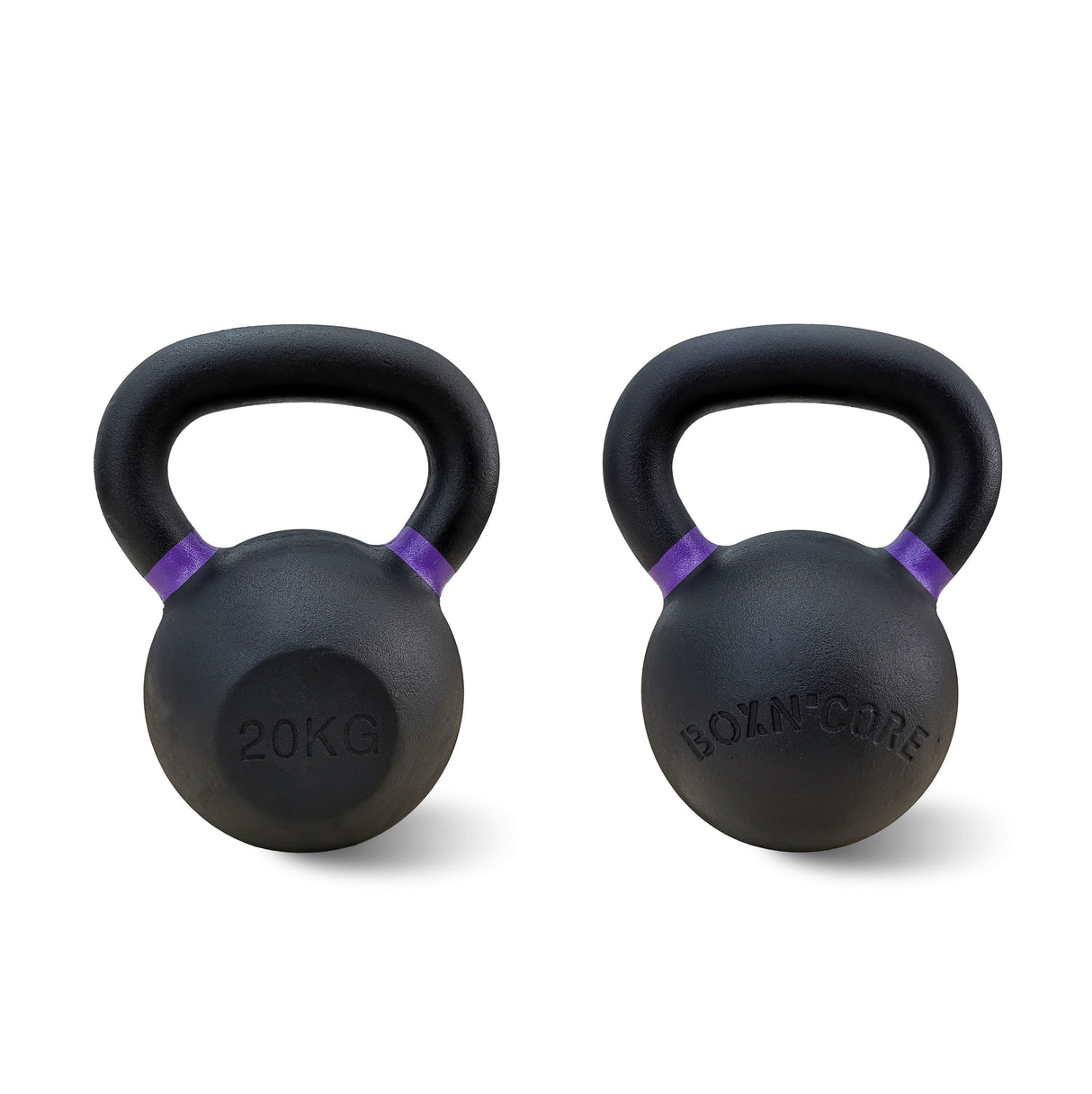 Kettlebell Iron de 4 kg à 40 kg (BNC)-Kettlebell-BoxN'Core-20 kg-Leaderfit’ Equipement