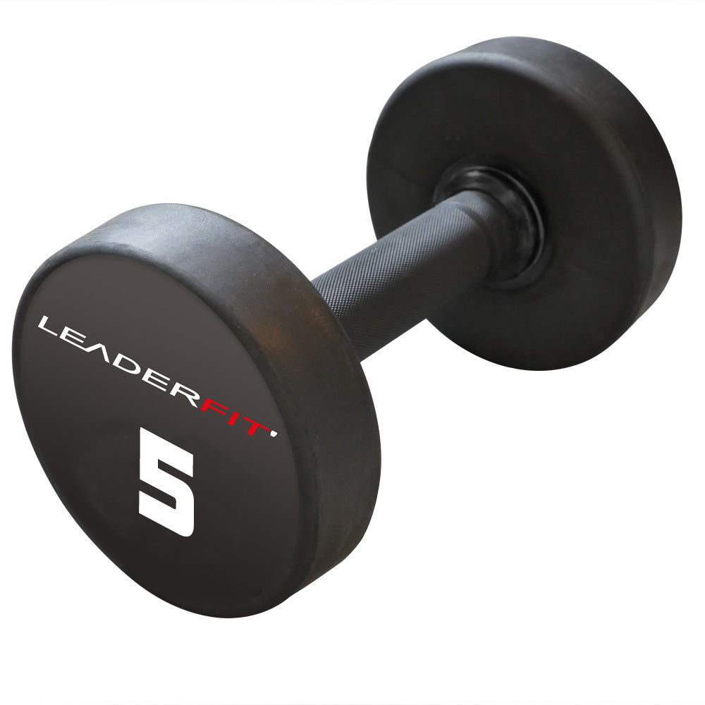 HALTÈRES ROND LEADERFIT - de 2.5 à 50KG