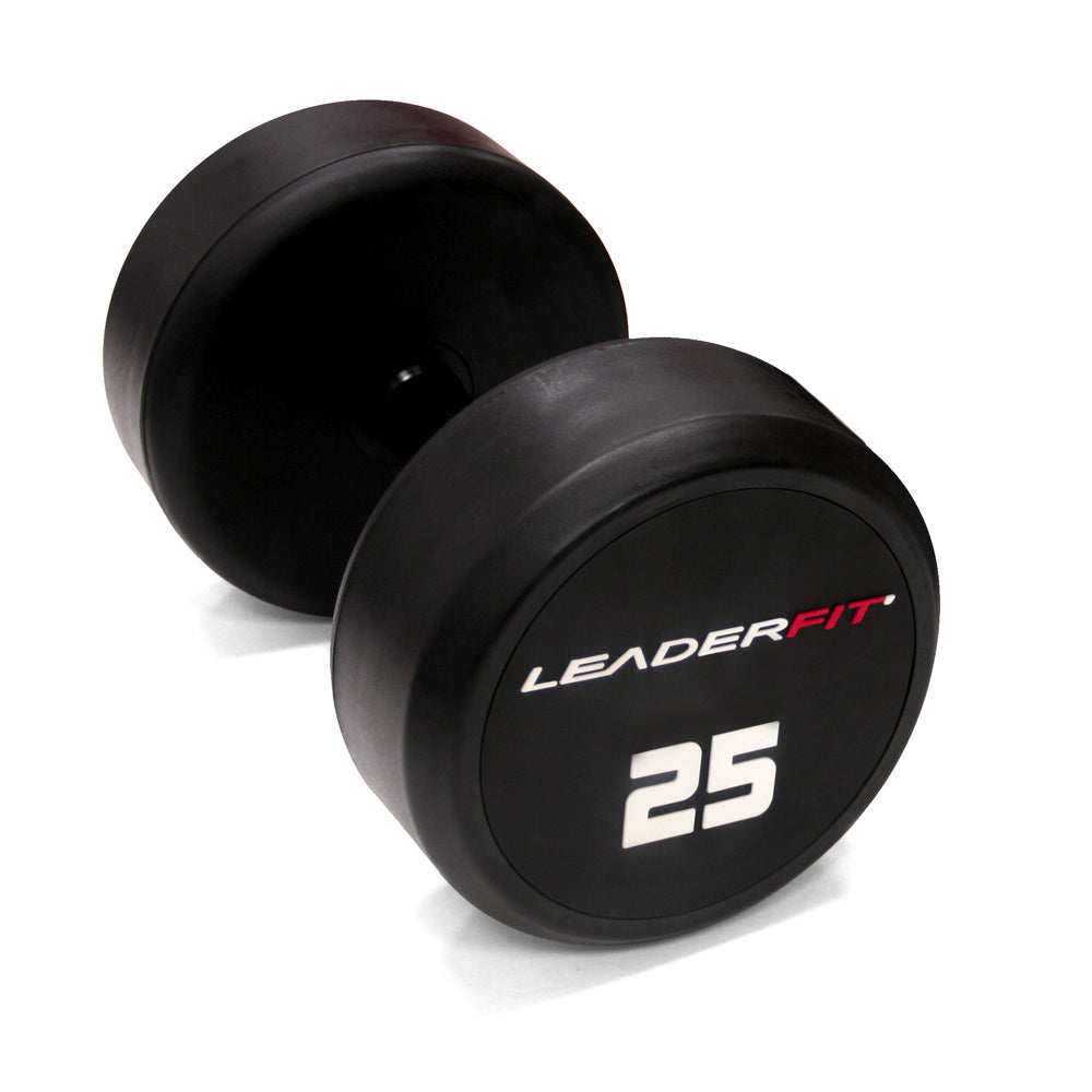 HALTÈRES ROND LEADERFIT - de 2.5 à 50KG