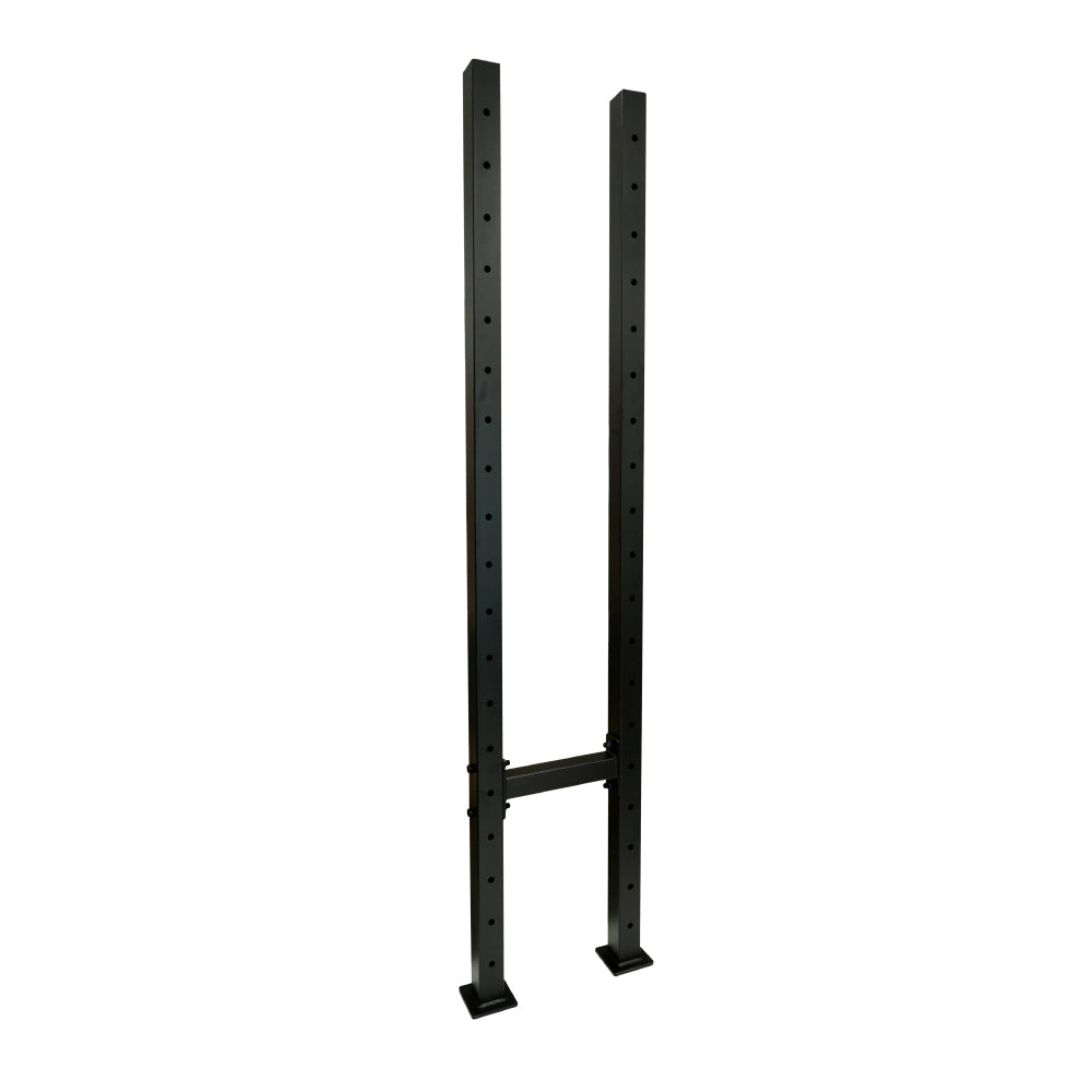 Station Rack - Poteaux 200cm Noir New