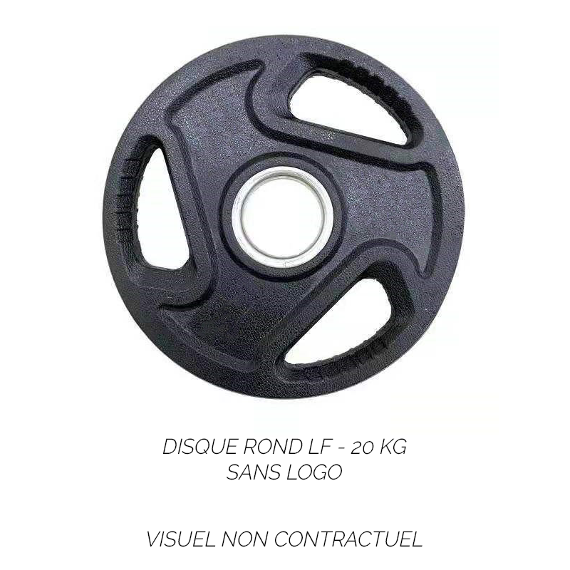 Disques Musculation – 50 mm Leaderfit'-Disque-Leaderfit’ Equipement-20KG SL-Leaderfit’ Equipement
