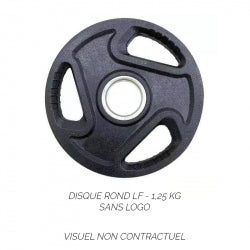Disque rond LF'-Disque-Leaderfit’ Equipement-1.25 kg-Leaderfit’ Equipement