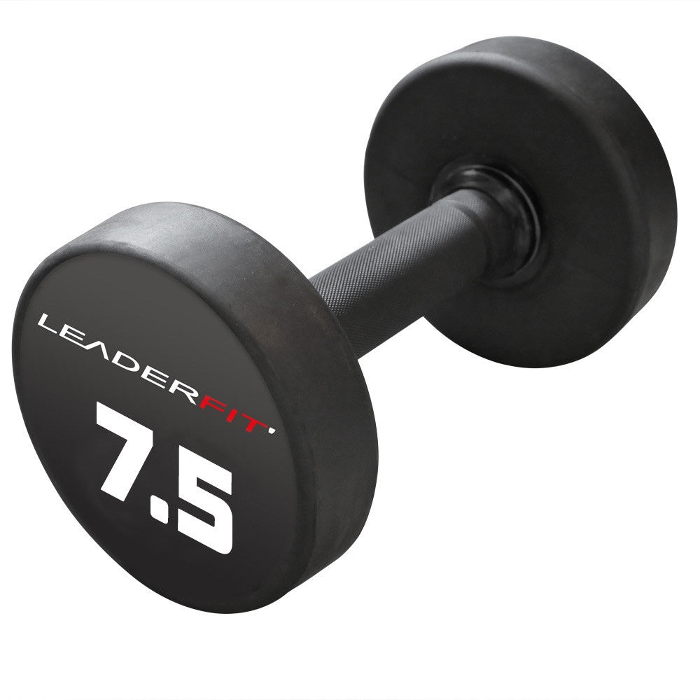 HALTÈRES ROND LEADERFIT - de 2.5 à 50KG