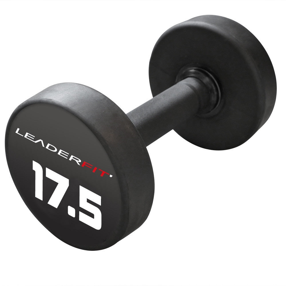HALTÈRES ROND LEADERFIT - de 2.5 à 50KG