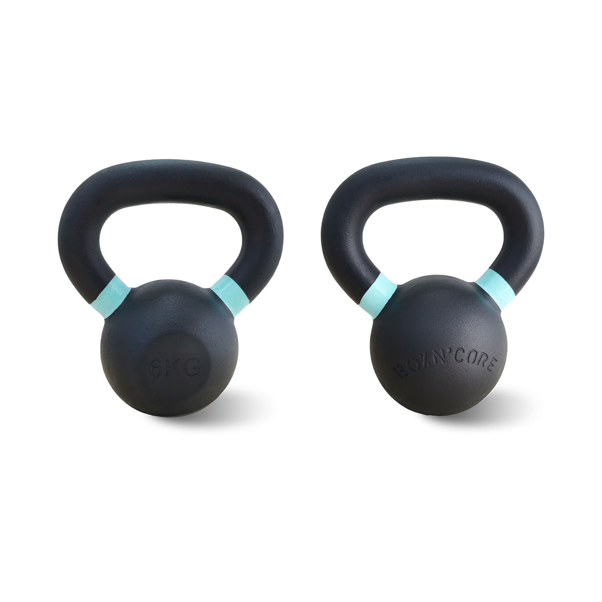 Kettlebell Iron de 4 kg à 40 kg (BNC)-Kettlebell-BoxN'Core-6 kg-Leaderfit’ Equipement