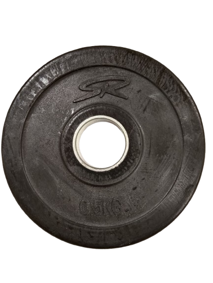 Disques caoutchouc 0.5kg Ø 28 mm.-Sports Revolution-0.5 kg-Leaderfit’ Equipement