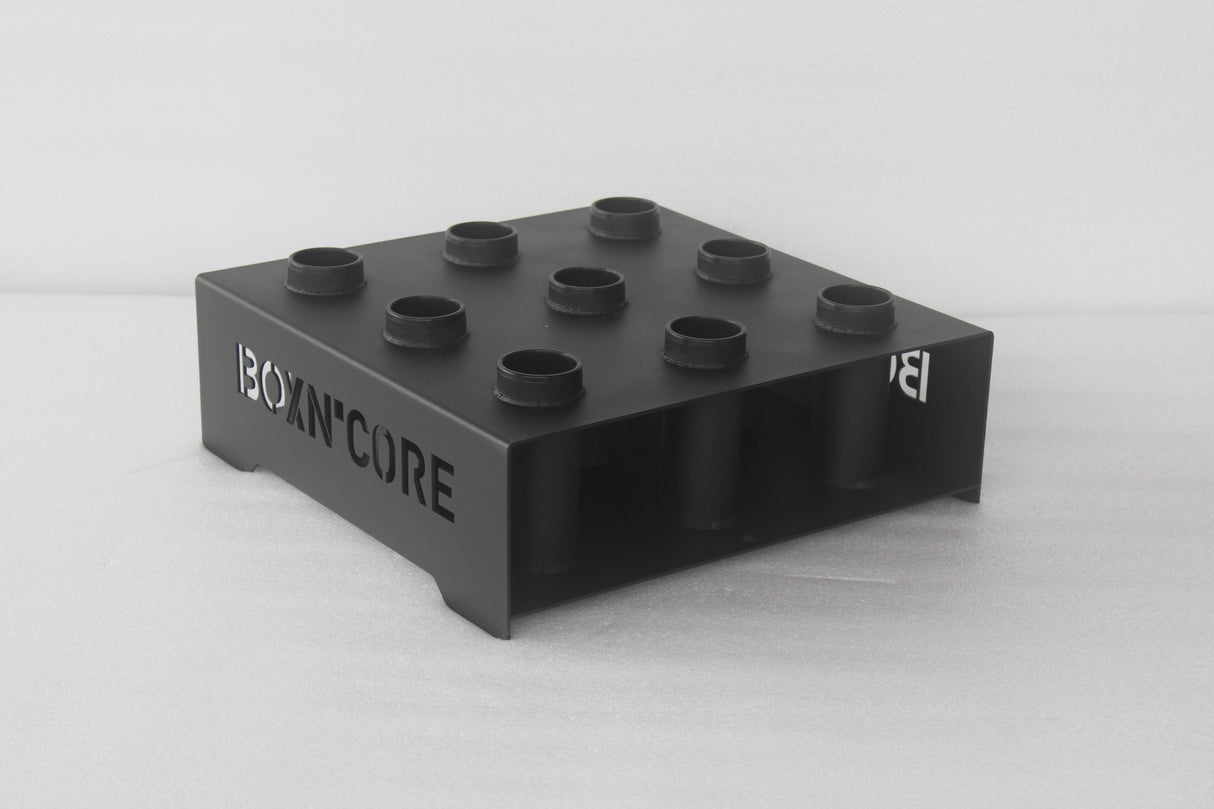 RACK VERTICAL POUR 9 BARRES DE MUSCULATION (BNC)-BoxN'Core-Leaderfit’ Equipement