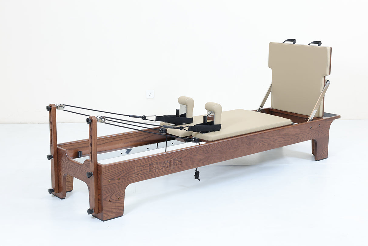 Reformer Pilates Bois - Style Italien-LF' Pilates-Leaderfit’ Equipement