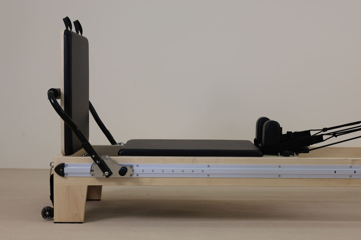 FULL RAIL REFORMER - Erable-Couleur Noir (Big box)-Reformer-LF' Pilates-Leaderfit’ Equipement