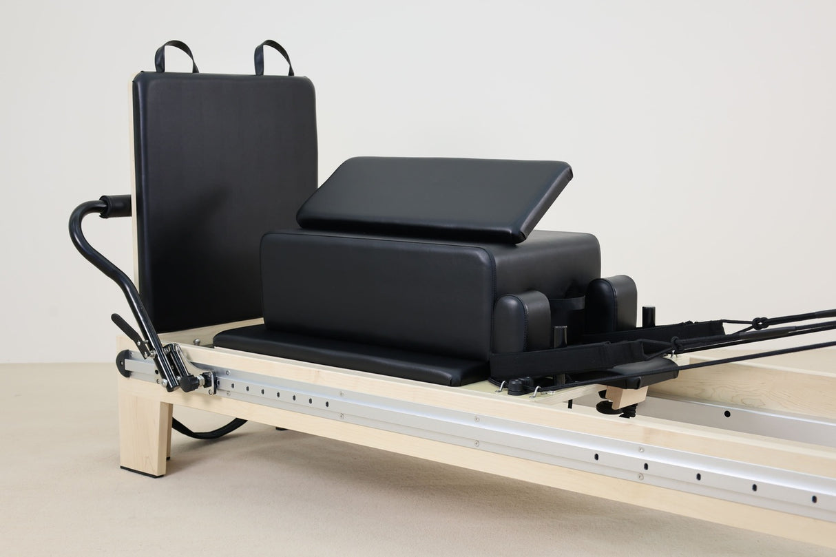 FULL RAIL REFORMER - Erable-Couleur Noir (Big box)-Reformer-LF' Pilates-Leaderfit’ Equipement