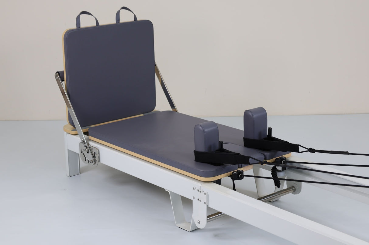 REFORMER PLIABLE ALU GRIS - MIDDLE BOX-Reformer-LF' Pilates-Leaderfit’ Equipement