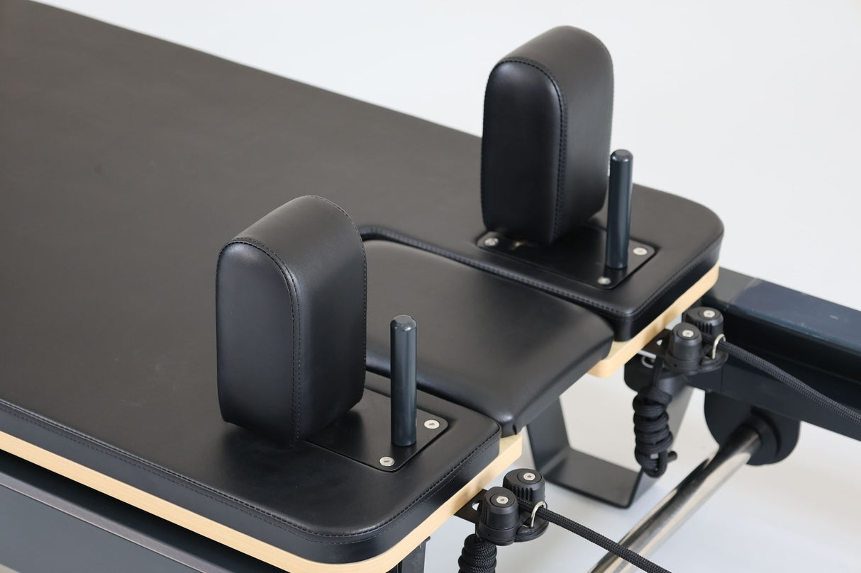 REFORMER PLIABLE ALU NOIR - MIDDLE BOX-Reformer-LF' Pilates-Leaderfit’ Equipement