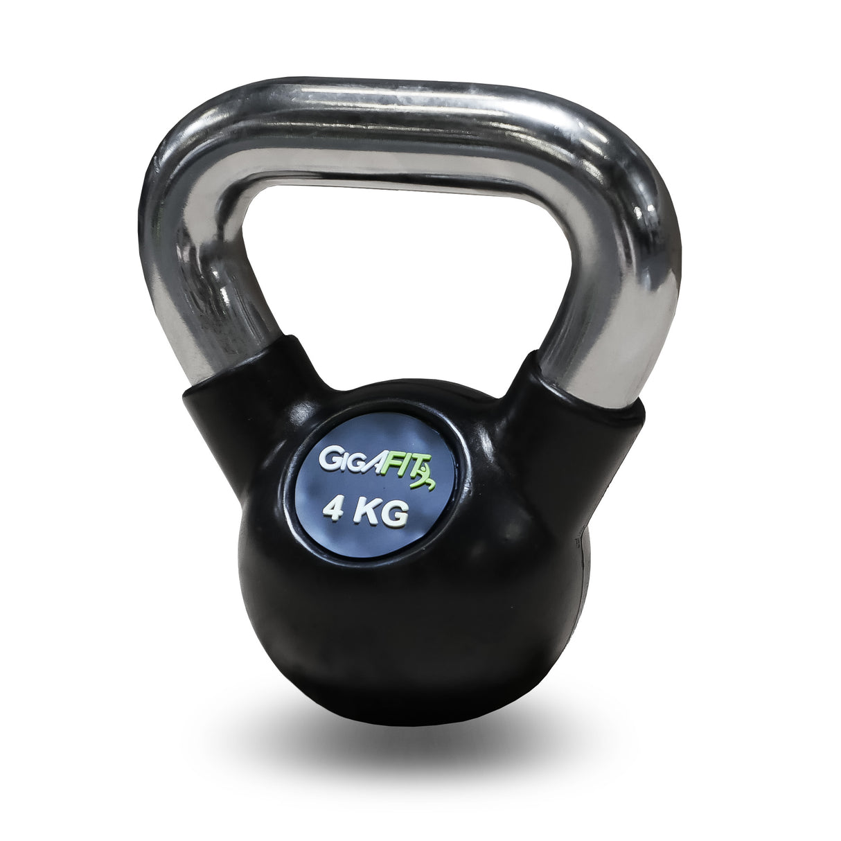 Kettlebell vert et noir de 4 à 24kg gigafit
