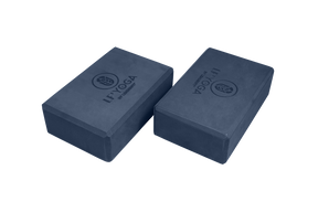 BRIQUES YOGA - La paire-BRIQUE YOGA-LF' Yoga-Bleu nuit-Leaderfit’ Equipement