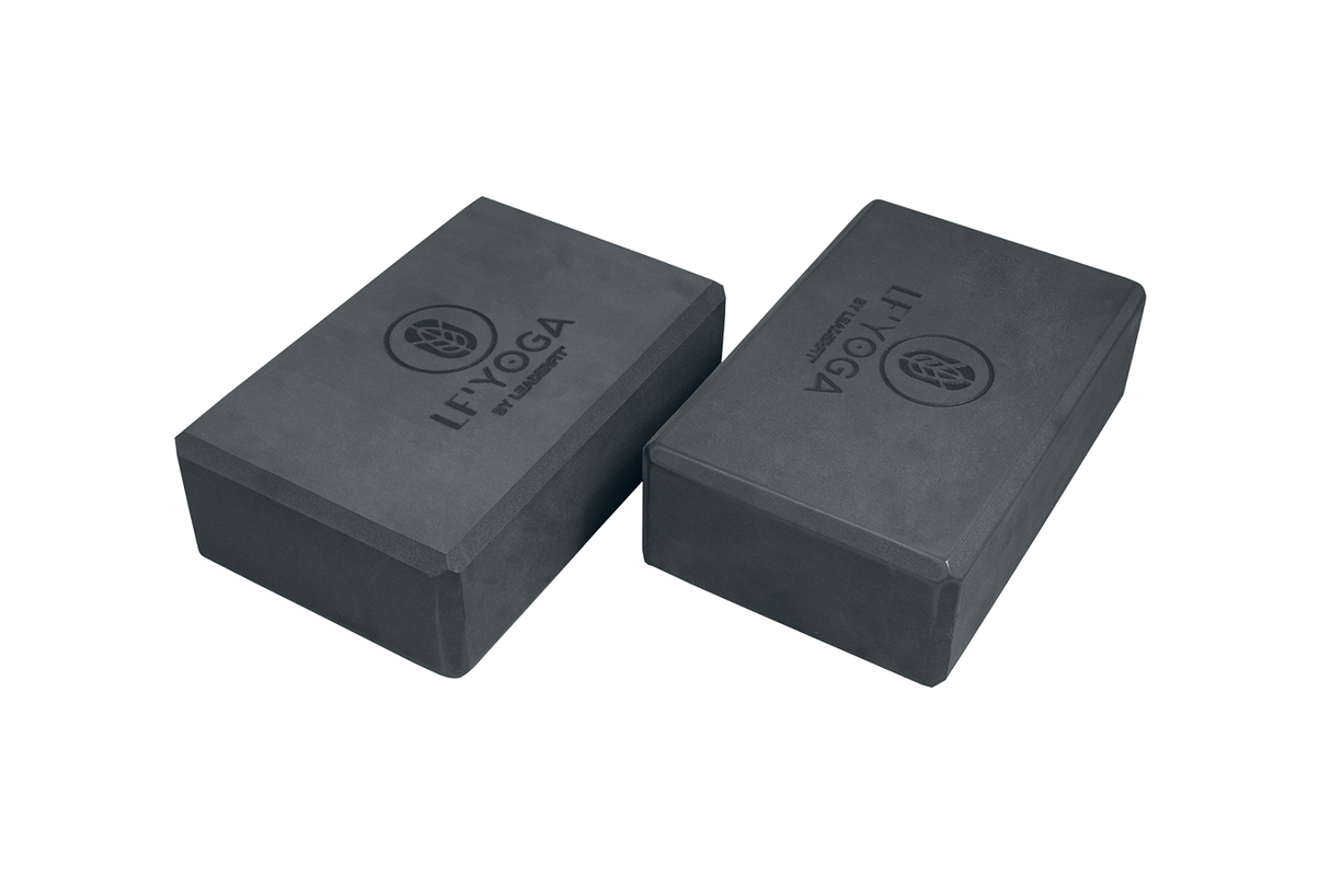BRIQUES YOGA - La paire-BRIQUE YOGA-LF' Yoga-Bleu nuit-Leaderfit’ Equipement
