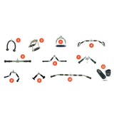 Pack rack + accessoires de musculation ou rack de rangement seul