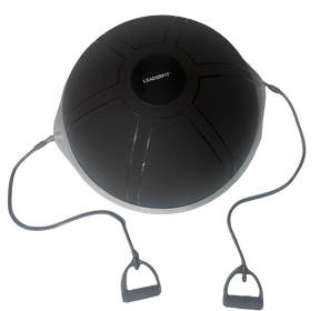 Dôme Trainer Premium Noir – Équilibre & Renforcement avec sangles-Dôme trainer-Leaderfit’ Equipement-Leaderfit’ Equipement