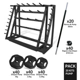 Rack - capacité : 20 Kits de Pump