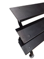 RACK HALTERES HEXAGONALES 3 ETAGES-Leaderfit' Équipement-Avec tapis-Leaderfit’ Equipement