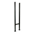 Station Rack - Poteaux 200cm Noir New