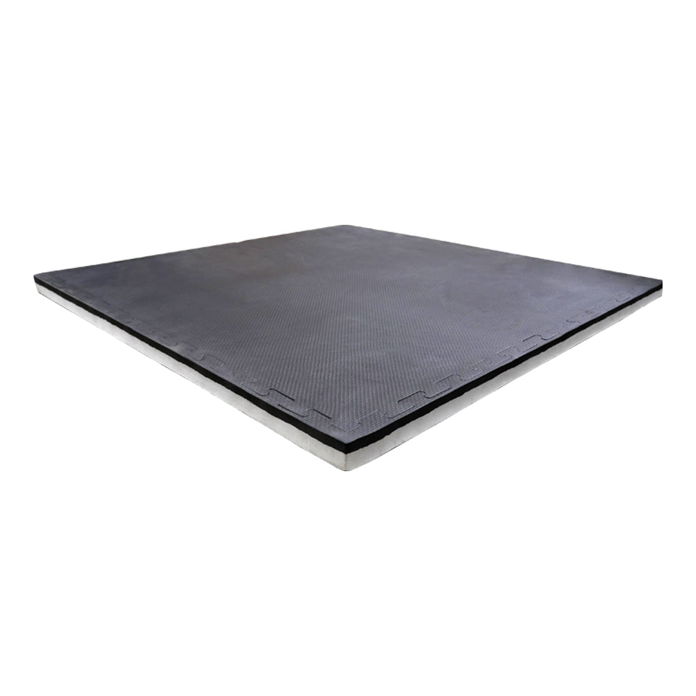 DALLE TATAMI PUZZLE 40MM GRIS/NOIR