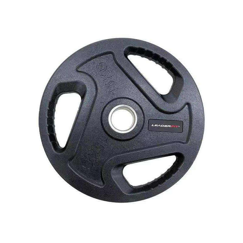 Disques Musculation – 50 mm Leaderfit'-Disque-Leaderfit’ Equipement-15KG-Leaderfit’ Equipement