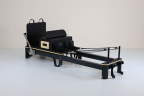 REFORMER PLIABLE ALU-couleur NOIR (middle box)-Reformer-LF' Pilates-Leaderfit’ Equipement