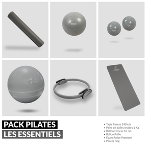 LES ESSENTIELS PILATES-Équipement Pilates-LF' Pilates-Gris-Leaderfit’ Equipement