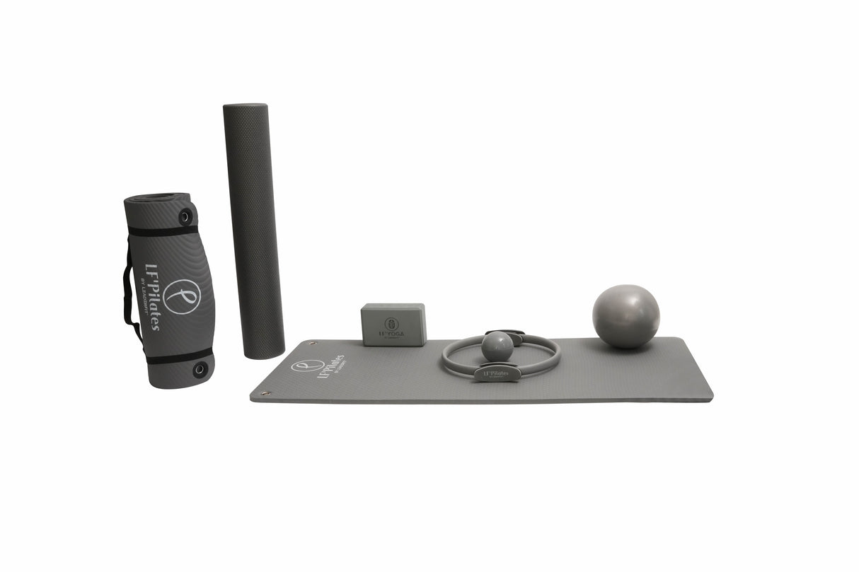 Ballon paille gris 25cm-LF' Pilates-Leaderfit’ Equipement