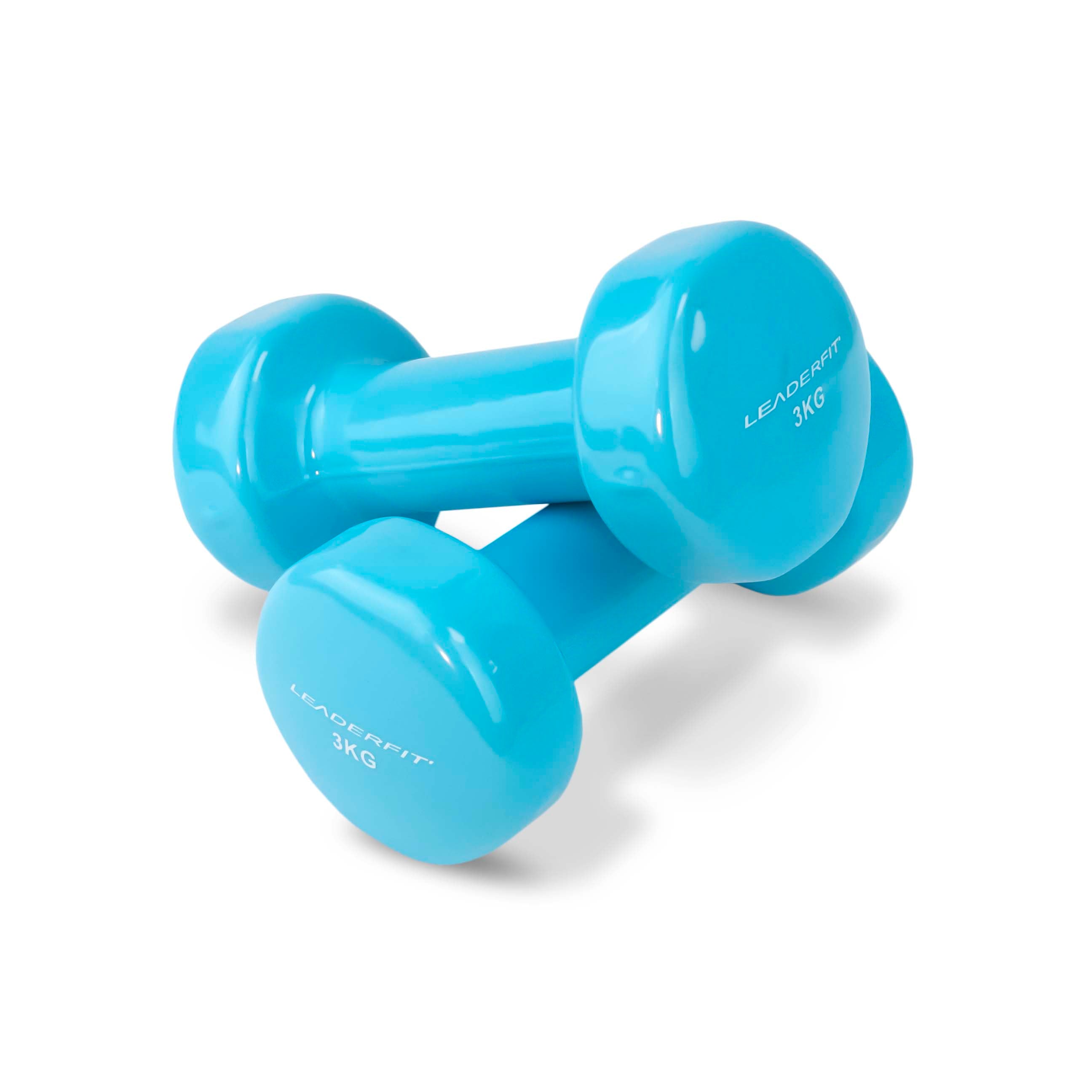 Paire d'haltères fitness 2*5 kg, noir, fonte en partie recyclée pour les clubs et collectivités | Decathlon Pro