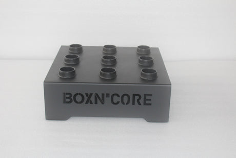 RACK VERTICAL POUR 9 BARRES DE MUSCULATION (BNC)-BoxN'Core-Leaderfit’ Equipement