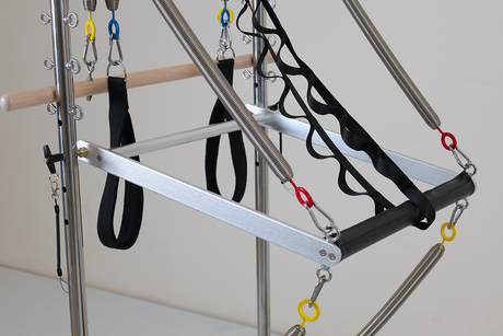 Reformer Pilates avec Demi-Tour – LF’Pilates | Machine Studio-Reformer-LF' Pilates-Noir-Leaderfit’ Equipement