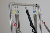 Reformer Pilates avec Demi-Tour – LF’Pilates | Machine Studio-Reformer-LF' Pilates-Noir-Leaderfit’ Equipement