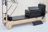 Reformer Pilates avec Demi-Tour – LF’Pilates | Machine Studio-Reformer-LF' Pilates-Noir-Leaderfit’ Equipement