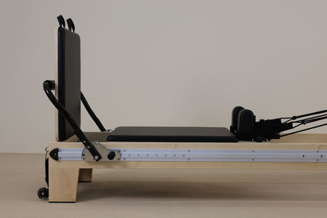 FULL RAIL REFORMER - Erable-Couleur Noir (Big box)-Reformer-LF' Pilates-Leaderfit’ Equipement