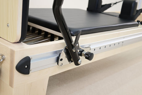 FULL RAIL REFORMER - Erable-Couleur Noir (Big box)-Reformer-LF' Pilates-Leaderfit’ Equipement