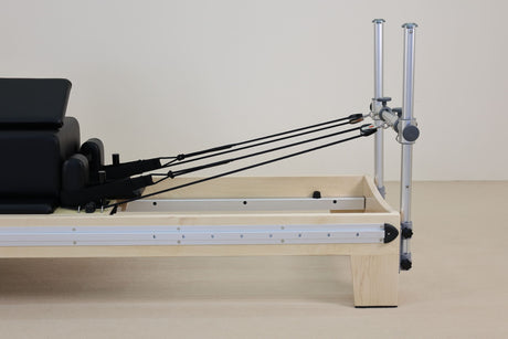 FULL RAIL REFORMER - Erable-Couleur Noir (Big box)-Reformer-LF' Pilates-Leaderfit’ Equipement