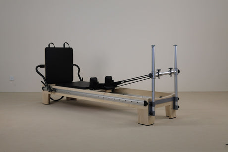 FULL RAIL REFORMER - Erable-Couleur Noir (Big box)-Reformer-LF' Pilates-Leaderfit’ Equipement
