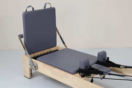 REFORMER - Oak-Couleur Gris (Big Box)-Reformer-LF' Pilates-Leaderfit’ Equipement