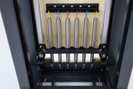 REFORMER PLIABLE ALU NOIR - MIDDLE BOX-Reformer-LF' Pilates-Leaderfit’ Equipement