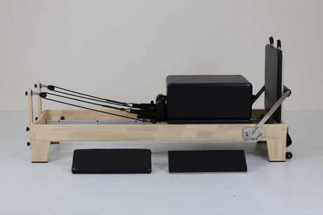 REFORMER OAK (BIG BOX)-Reformer-LF' Pilates-Noir-Leaderfit’ Equipement