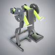 PLATE LOADED Shoulder PRESS-Machine-DHZ-Leaderfit’ Equipement