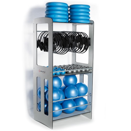 RACK DE RANGEMENT - POUR MATÉRIEL DE PILATES – Leaderfit’ Equipement