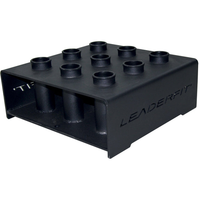 RACK VERTICAL POUR 9 BARRES DE MUSCULATION