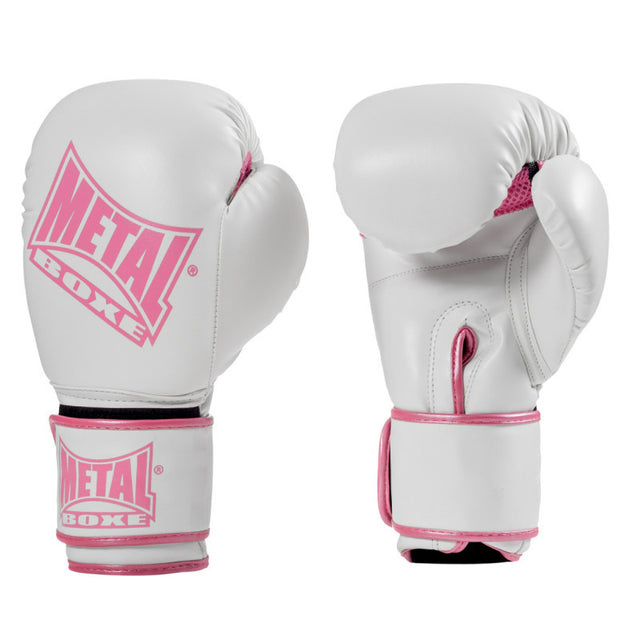 GANTS D'ENTRAINEMENT BLANC & ROSE