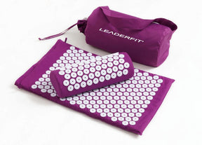 TAPIS D'ACCUPRESSION + COUSSIN VIOLET