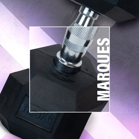 Haltères hexagonaux d'occasions - 1 à 50kg